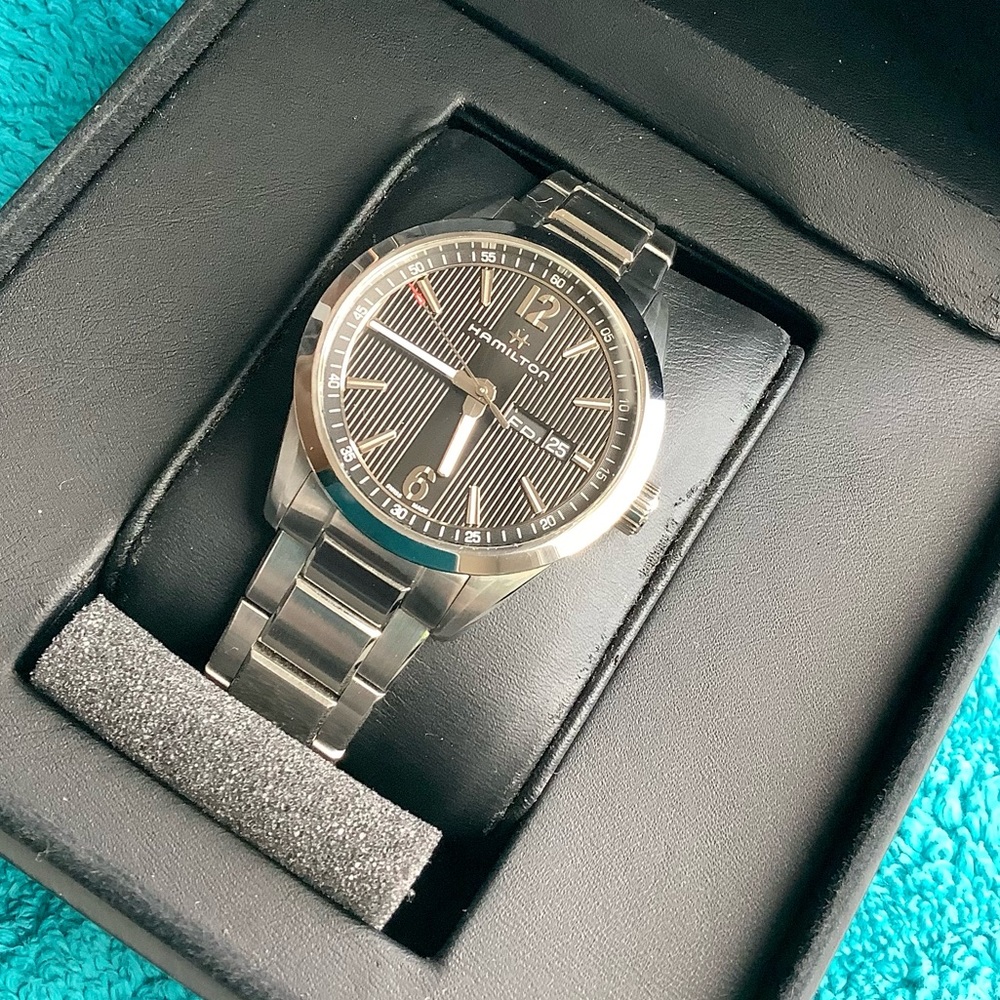 Mens HAMILTON BIG and NICE stainless steel watch💥💥 - Picture 12 of 15